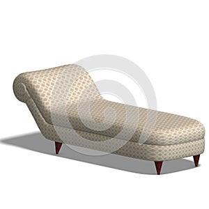Decorative modern chaiselon photo