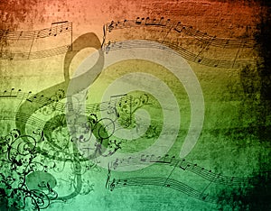 Decorative Music Notes