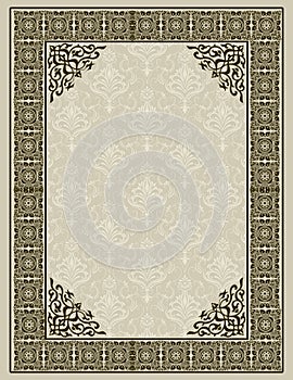 Decorative ornamental background