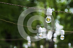 Decorative outdoor string lights
