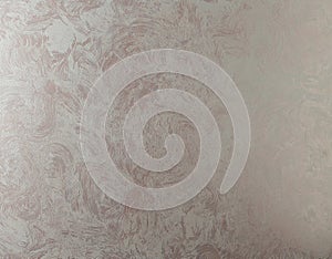Decorative plaster texture, ornamental parget background. Modern interior pargeting, stucco