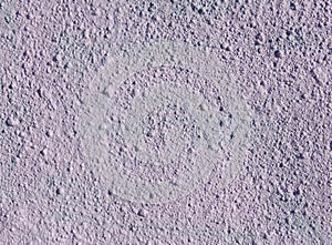 Decorative relief light purple plaster on wall