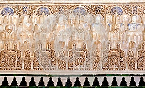 Decorative reliefs and tiles - islamic art