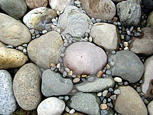 Decorative rocks, cobbles and gravel