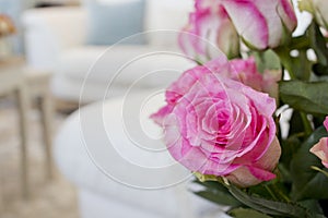Decorative rose flowers