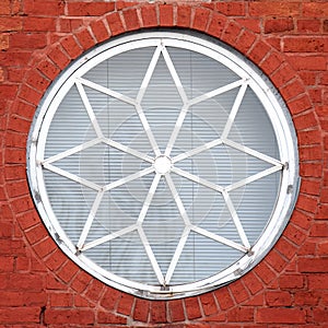 Decorative round window