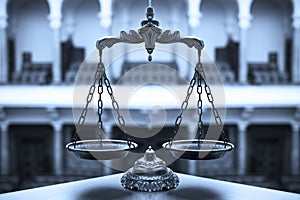 Decorative Scales of Justice