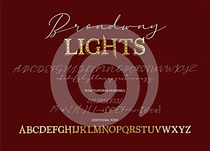 Decorative script duo font.