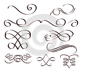 Decorative scrolls