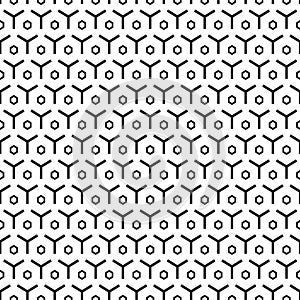 Decorative seamless geometric pattern