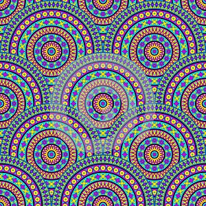Decorative seamless pattern.