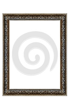 Decorative Silver Oval Frame