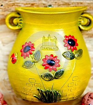 Decorative slovak pottery