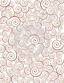 Decorative spiral background