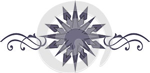 Decorative star, vintage star