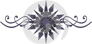 Decorative star, vintage star