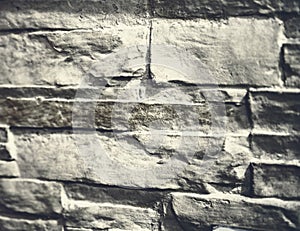Decorative stone wall. Background