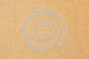 Decorative stucco wall of the house