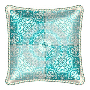 Decorative throw pillow