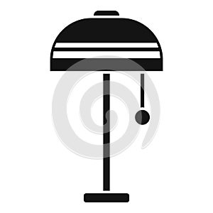 Decorative torcher icon simple vector. Fixture furniture