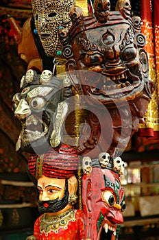 Decorative traditional masks