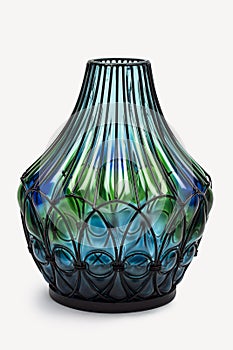 DECORATIVE unique glass flower vases.contemporary in clear and opaque a whole color spectrum