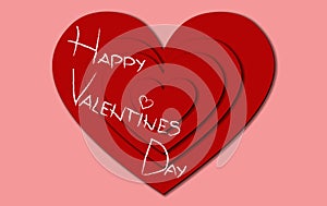 Decorative Valentines Day heart.