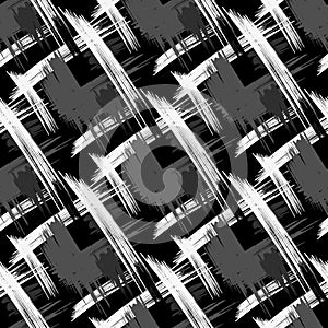 Decorative vintage elements seamless vector pattern for your design