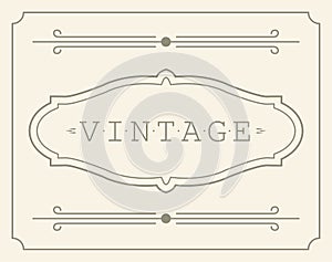 Decorative vintage frames borders backgrounds rectangle proportions set 5 vector