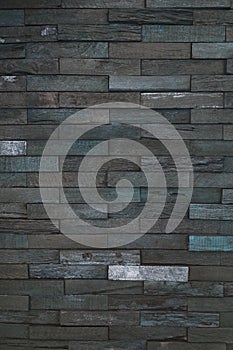 Decorative wall texture of Seamless wood wall, vintage exposed wooden wall exterior, patchwork of raw wood forming a beautiful