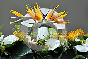 Decorative wedding flowers