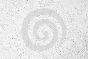 Decorative white plaster texture, seamless background. Grungy concrete wall, high detailed fragment stone wall. Cement