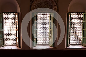 Decorative windows in Morocco