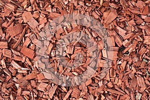 Decorative wood chips