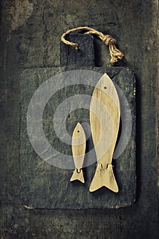 Decorative Wooden Fishes