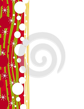 Decorative Xmas Page Border