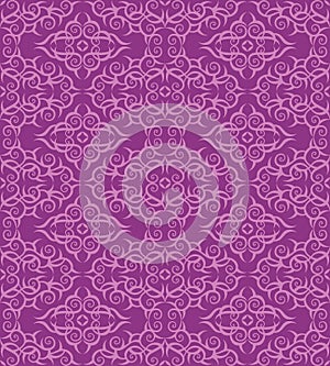 Decoretive damask pattern background