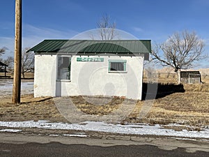 Decrepit City Jail in Interior, South Dakota