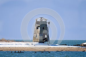 Decrepit windmill