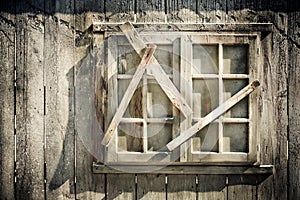 Decrepit window