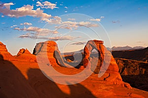 Dedicate Arch Sunset in Arches National Park, Utah