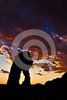 Dedicate Arch Sunset in Arches National Park, Utah