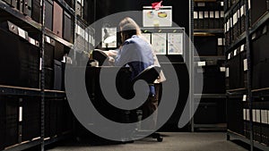 Dedicated inspectors examine evidence