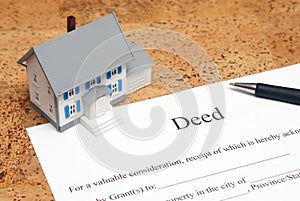 Deed to a House photo