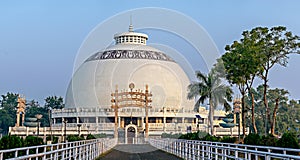 Deekshabhoomi is a sacred monument of \'Navayana\' Buddhism located at Nagpur city in Maharashtra state of India