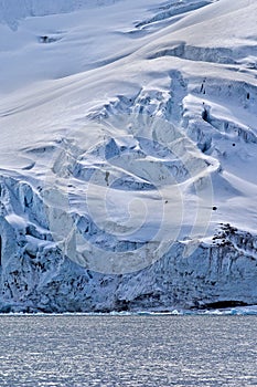 Deep Blue Glacier, Albert I Land, Norway