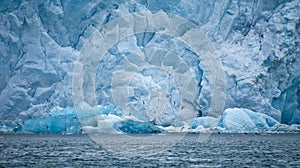 Deep Blue Glacier, Signehamna Harbor, Norway