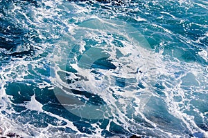 Deep Blue Ominous Ocean Water