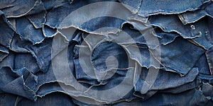 Deep Blue Texture: Abstract Background Image for Design