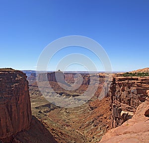 Deep Canyon in Canyonlands National Park